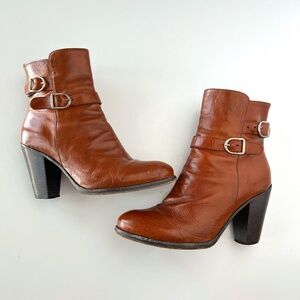 Officine Creative Women's Leather Ankle Boots Handmade in Italy size EU37